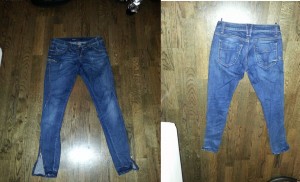 Miss Sixtie jeans lowcut med dragsko längst ned. Strlk 23 (!!!) Ni som är vna miss sixti vet att de har märkliga strlkar. Jag skulle jämstlla det med en 26a, eller levis 25a =) Säljes för 250kr
