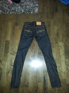 Nudie jeans, använda 2 ggr (dragkedja i gylfen trasig) strlk27,32 180kr